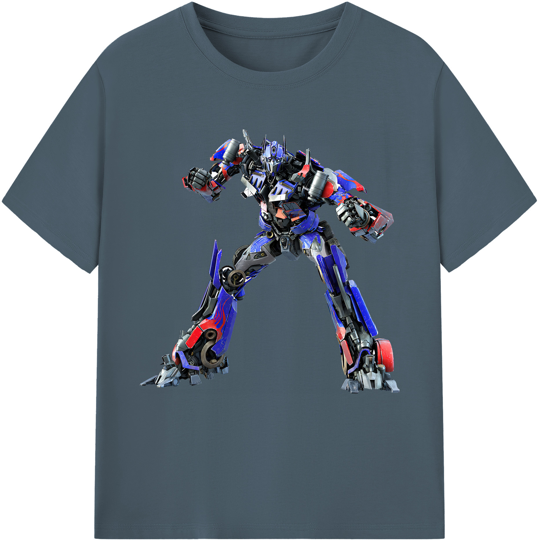 （画像用） Transformers トランスフォーマー 綿100％半袖Tシャツ（フロントプリント）